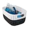 Simplify 9.4" Small 2-Tone Decorative Storage Basket